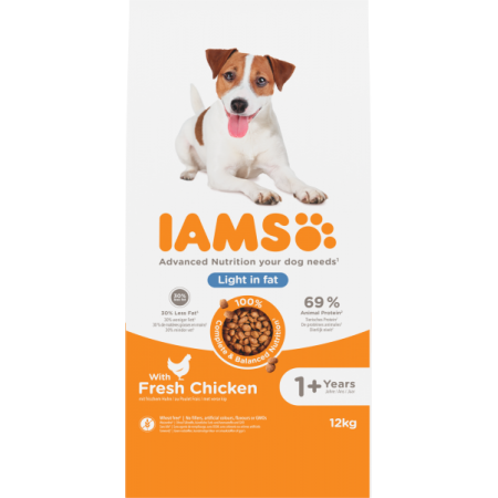Iams dog adult all weight control chicken 12kg - Iams dog adult all weight control chicken 12kg -