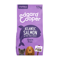 Edgard&Cooper brok hond pup grvrij zalm&kalkoen 12 KG
