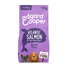 Edgard&Cooper brok hond pup grvrij zalm&kalkoen 12 KG Edgard&Cooper brok hond pup grvrij zalm&kalkoen 12 KG