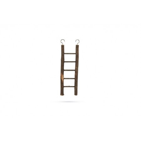 Beeztees Zi Ladder - Vogelspeelgoed - Hout - 5 treden - 21,5x7 cm 7 X 21,5 X 3 CM