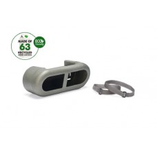 Beeztees Voerbak -  Kippen Accessoires - 100% Gerecycled Plastic - Grijs/Groen - 30x14x13 cm 30X14X13