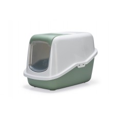 Nestor - Kattenbak - Groen/Wit - 56x39x39 cm 56X39X39