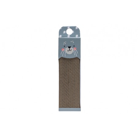 Beeztees Zeehond - Krabplank - Karton - Blauw - 45x13x2 cm 45X13X2