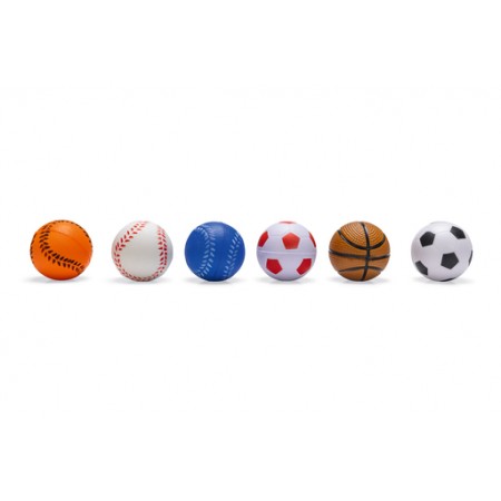 Beeztees Sportbal - Kattenspeelgoed - Assorti - 4 cm 4x4x4