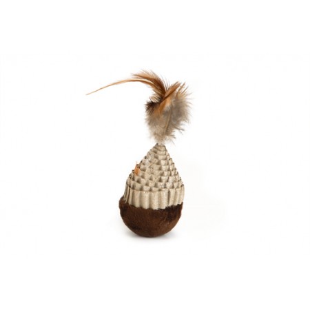 Beeztees Wobbler Tumblo - Kattenspeelgoed - Karton - 5x5x12 cm 5x5x12