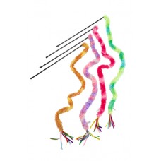 Beeztees Staartjes XL - Kattenhengel - Pluche - Assorti - 50x0,07x0,07 cm 50x0.07x0.07