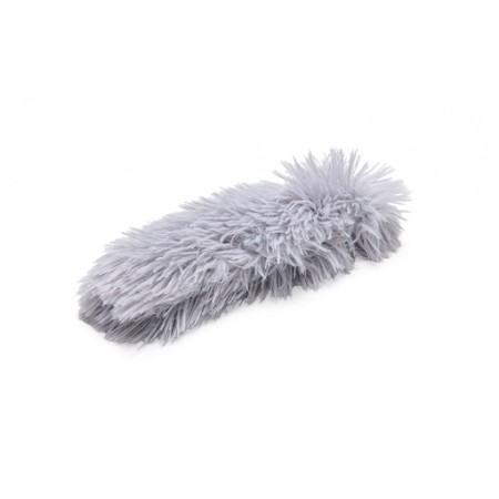 Beeztees Kitten Kicker Hailey - Kattenspeelgoed - Pluche - Grijs - 25x5x5 cm 25x5x5