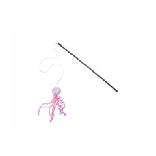 Beeztees Kittenhengel Mowglie - Kattenspeelgoed - Roze - 34x6x6 cm 34x6x6
