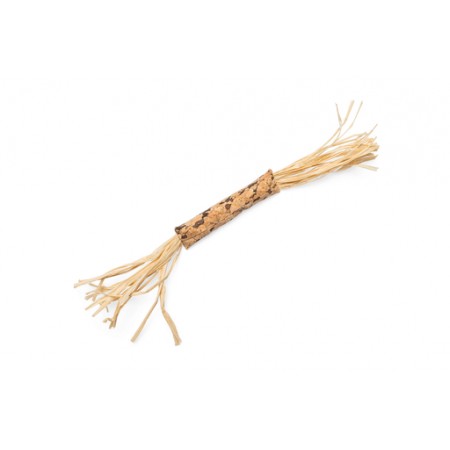 Beeztees Catnip Stick Rafo - Kattenspeelgoed - Kurk - Bruin - 27x3x2cm 27x3x2
