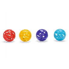 Beeztees Speelballetje - Kattenspeelgoed - Assorti - 4 cm 4x4x4