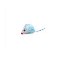 Beeztees Knuffelmuisje - Kattenspeelgoed - Pluche - Assorti - 5x2,5x2,5 cm 5x2.5x2.5
