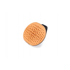 Beeztees Kitten - Massage borstel - Siliconen - Terracota - 14,4x11,5x2 cm 14,4X11,5X2CM