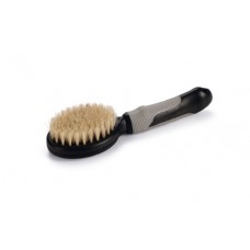 Beeztees Grooming Brush Pig Hair - Cat Care - Black Grey - 21 cm 21 CM