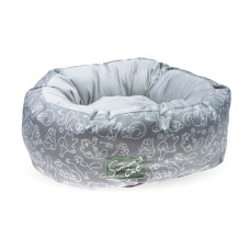 Simons Cat Ligbed - Kattenmand - Polyester - Lichtblauw - 50x50x18 cm 55x55x18