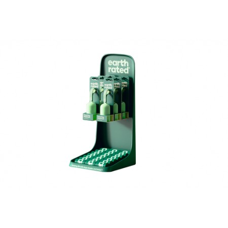 Earth rated Display - 6 Dispensers en 21 Rolletjes Poepzakjes - Plastic - Groen - 22,9x33 cm 24x21x50 Earth rated Display - 6 Dispensers en 21 Rolletjes Poepzakjes - Plastic - Groen - 22,9x33 cm 24x21x50