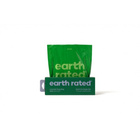 Earth Rated Losse Rollen - Hondenpoepzakjes - Gerecycled Plastic - Lavendel - 300 stuks 33x7x7 Earth Rated Losse Rollen - Hondenpoepzakjes - Gerecycled Plastic - Lavendel - 300 stuks 33x7x7