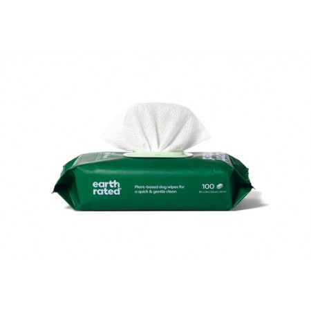 Earth Rated Natte Doekjes - Medische Verzorging - Lavendel - 100 stuks 20x20x0.2