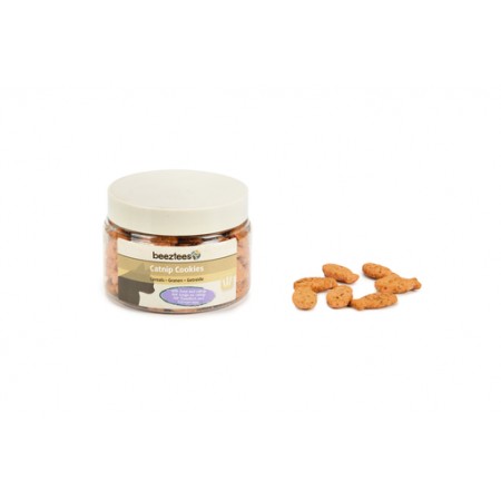 Beeztees Catnip Cookies Tonijn - Kattensnack - 55 gram 