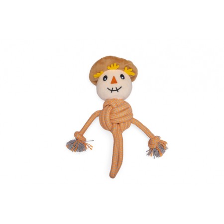 Beeztees Vogelverschikker Spud - Hondenspeelgoed - Pluche/Katoen - Beige - 32x9x9cm 32x9x9
