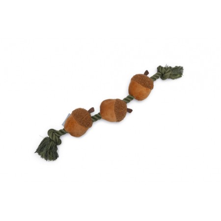 Beeztees Touw met Eikels - Hondenspeelgoed - Pluche/Katoen - Bruin/Zwart - 40x7x6 cm 40x7x6 Beeztees Touw met Eikels - Hondenspeelgoed - Pluche/Katoen - Bruin/Zwart - 40x7x6 cm 40x7x6
