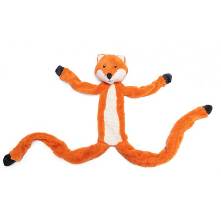 Beeztees Vos met Touw - Hondenspeelgoed - Pluche - Bruin - 100x14x12cm 100x14x12 Beeztees Vos met Touw - Hondenspeelgoed - Pluche - Bruin - 100x14x12cm 100x14x12