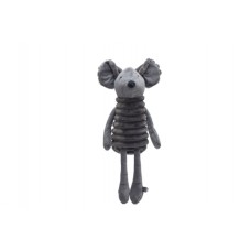 Designed by Lotte Reza Muis - Hondenspeelgoed - Pluche - Antraciet - XL - 68x33x17,5 cm 68X33X17,5