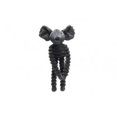 Designed by Lotte Reza Hang Muis - Hondenspeelgoed - Pluche - Antraciet - 62x35x18 cm 62X35X18