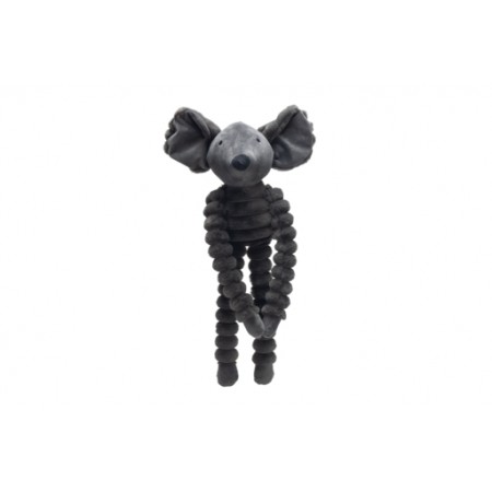 Designed by Lotte Reza Hang Muis - Hondenspeelgoed - Pluche - Antraciet - 62x35x18 cm 62X35X18 Designed by Lotte Reza Hang Muis - Hondenspeelgoed - Pluche - Antraciet - 62x35x18 cm 62X35X18