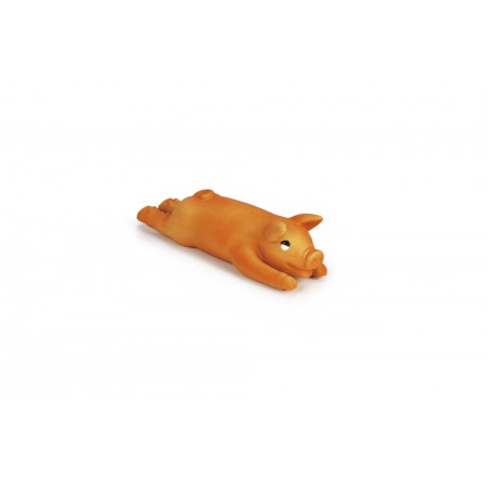 Beeztees Biggetje - Hondenspeelgoed - Oranje - Klein - 25 cm 25 