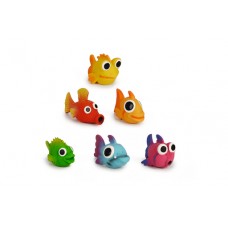 Beeztees Fishies - Hondenspeelgoed - Latex - Assorti - 24ST 13.5x8x8