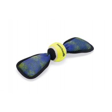 Beeztees Fetch Wing Tennisbal - Hondenspeelgoed - Nylon - Blauw/Geel - 30x9,5x6,3 cm 30x9.5x6.3