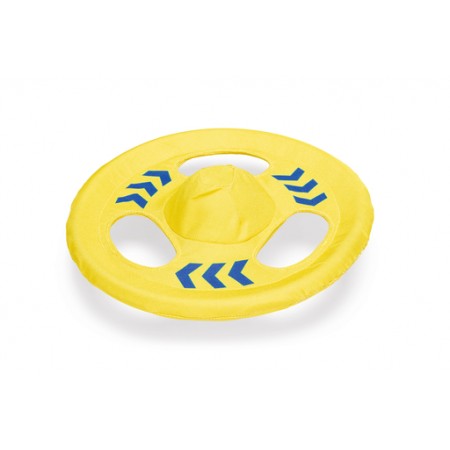 Beeztees Fetch Hondenfrisbee Tof - Hondenspeelgoed - Nylon - Geel - 24x24x7 cm 24x24x7 Beeztees Fetch Hondenfrisbee Tof - Hondenspeelgoed - Nylon - Geel - 24x24x7 cm 24x24x7