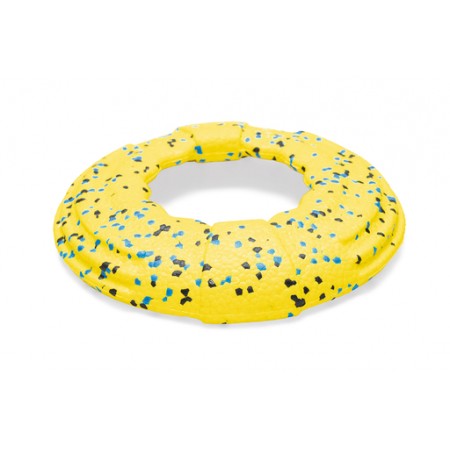 Beeztees Fetch Foam Hondenfrisbee Gisa - Hondenspeelgoed - Foam - Geel - 24x24x4 cm 24x24x4 Beeztees Fetch Foam Hondenfrisbee Gisa - Hondenspeelgoed - Foam - Geel - 24x24x4 cm 24x24x4
