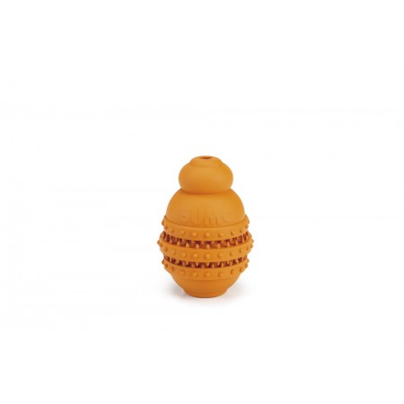 Beeztees Sumo Play Dental - Hondenspeelgoed - Rubber - Oranje - S 6x6x8.5 Beeztees Sumo Play Dental - Hondenspeelgoed - Rubber - Oranje - S 6x6x8.5