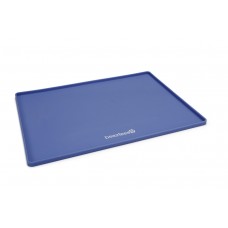 Beeztees Placemat - Hond - Siliconen - Blauw - 40x30 cm 40 X 30 CM
