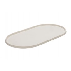 Designed by Lotte Placemat Oona - Hondenvoerbak - Silicone - Beige - 45x25x1,5 cm 45X25X1,5