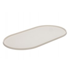 Designed by Lotte Placemat Oona - Hondenvoerbak - Silicone - Beige - 55x30x1,7 cm 55X30X1,7