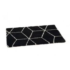 Beeztees Eco Vetbed Qub - Hondenmat - Bench - Zwart/Grijs - 109x69cm 109X69X3