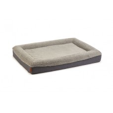 Beeztees Yura - Orthopedisch Hondenkussen - Grijs - 100x70x15cm 100X70X15