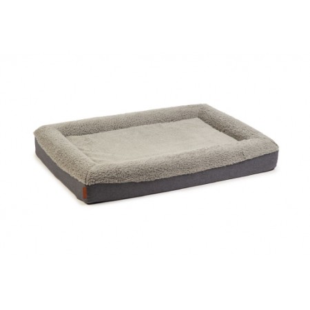 Beeztees Yura - Orthopedisch Hondenkussen - Grijs - 100x70x15cm 100X70X15