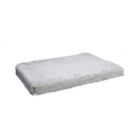 Beeztees Siba - Orthopedisch Hondenkussen - Pluche - Beige - 100x70x9 cm 100X70X9