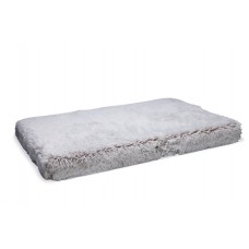 Beeztees Siba - Orthopedisch Hondenkussen - Pluche - Beige - 120x80x10 cm 120X80X10