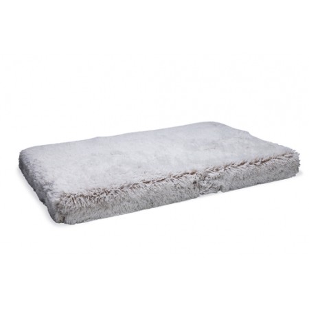Beeztees Siba - Orthopedisch Hondenkussen - Pluche - Beige - 120x80x10 cm 120X80X10