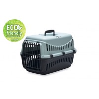 Gipsy Eco - Reismand - Gerecycled plastic - Lichtblauw/Zwart - L - 58x38x38 cm 58X38X38