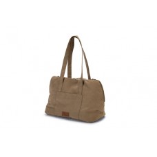 Designed by Lotte Bundu - Draagtas Hond - Beige - 40x20x28 cm 40X20X28