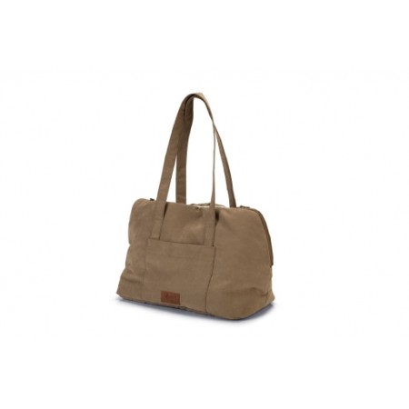 Designed by Lotte Bundu - Draagtas Hond - Beige - 40x20x28 cm 40X20X28