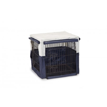 Beeztees Benco Benchhoes - Hond - Beige/Blauw - 63x55x61 cm 63 X