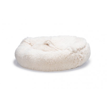 Beeztees Yala - Hondenmand - Pluche - Beige - Dia. 60 cm 60X60X12