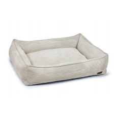 Designed by Lotte Ribbed - Hondenmand - Lichtgrijs - 95x80x23 cm 95x80x23