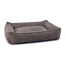 Designed by Lotte Ribbed - Hondenmand - Bruin - 95x80x23 cm 95x80x23